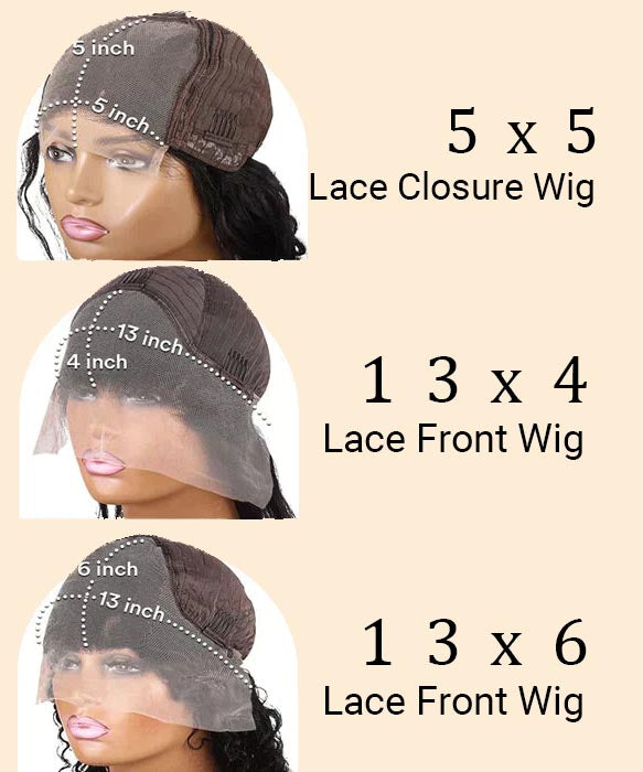 Chestnut Brown Curtain Bangs 13x4/5x5 HD Lace Body Wave Glueless Wig