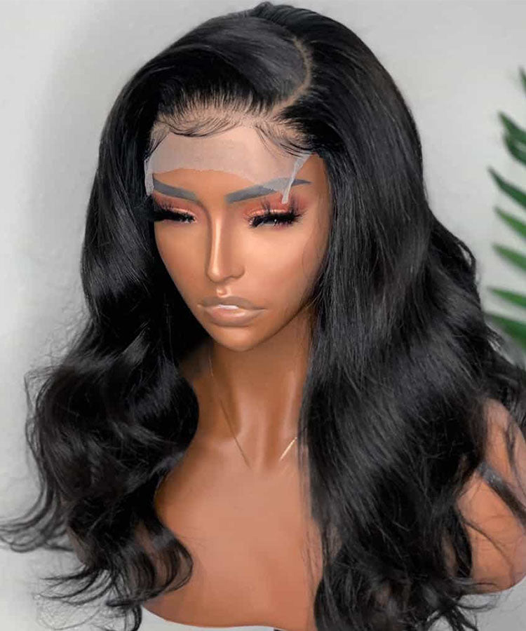 Body Wave Lace Closure Wig Human Hair Wigs Pre Plucked