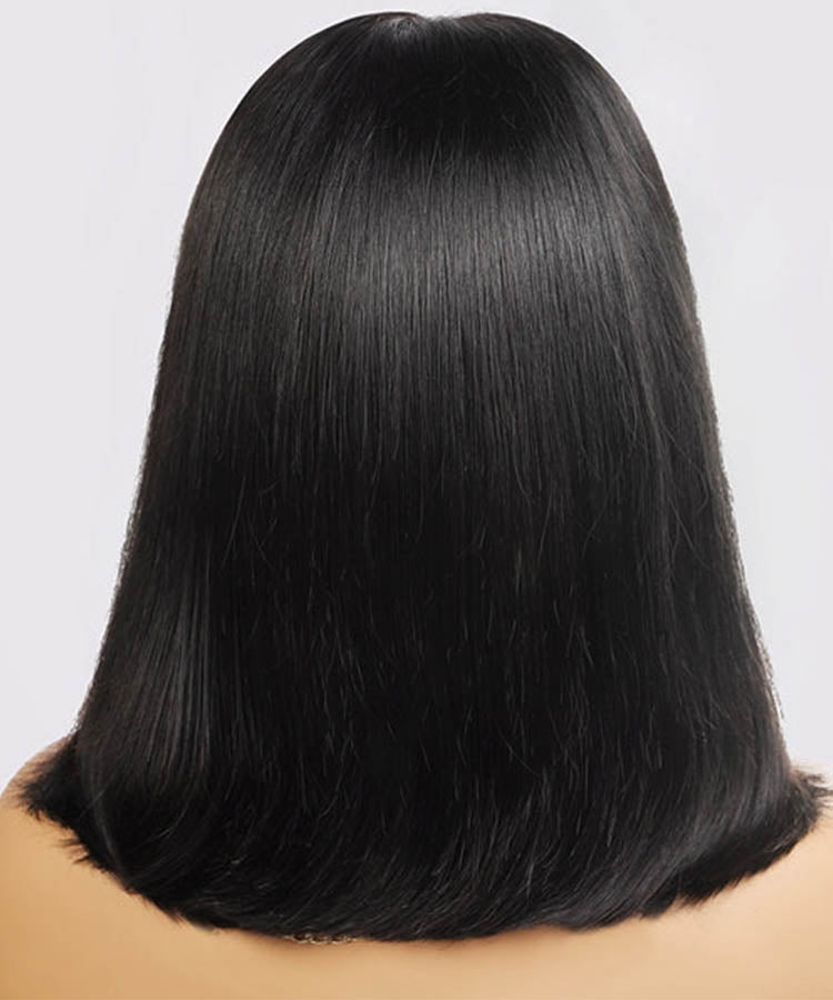 Straight Glueless Bob Wig Pre Cut 5x5 HD Lace Wear Go Wig