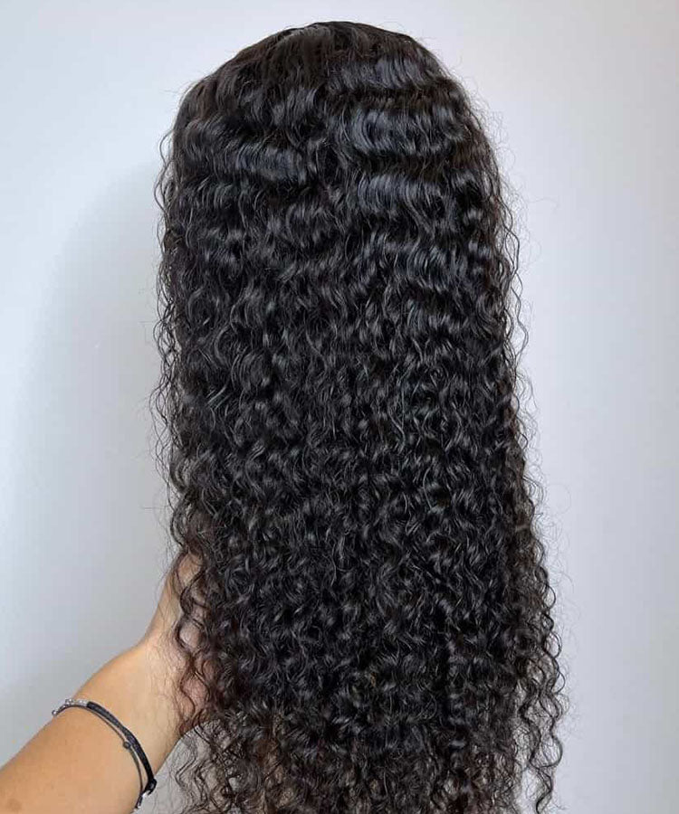 Water Wave Lace Front Wigs 13x4 Transparent Lace Wigs Virgin Human Hair Wigs